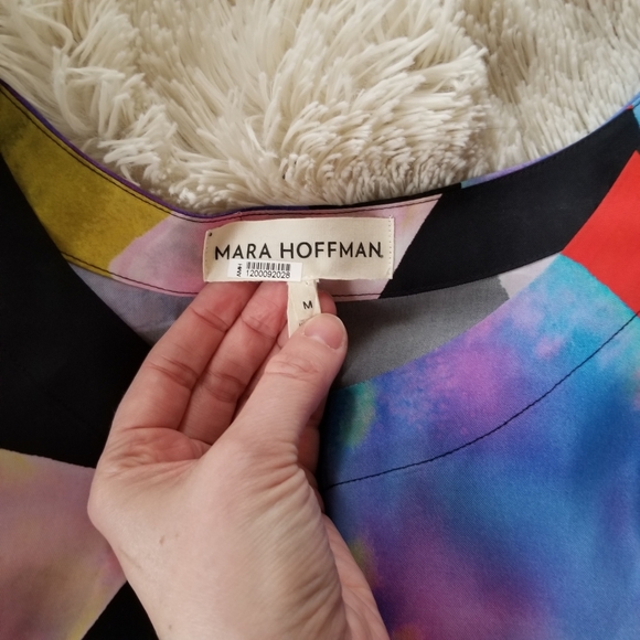 Mara Hoffman jewel print top medium - Picture 4 of 5